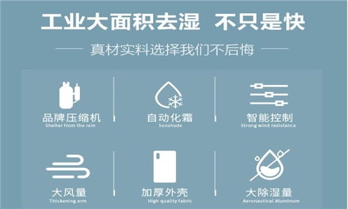 輕紡服裝鞋帽車間防潮除濕設(shè)備推薦使用去濕儀來防潮